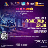 Create, Build & Explore 2026 Workshop Poster